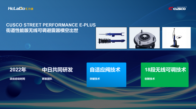 CUSCO SP 避震器 E-plus首发 汇力堡共创计划解锁行业共赢新范式 CUSCO SP 避震器 E-plus首发 汇力堡共创计划解锁行业共赢新范式